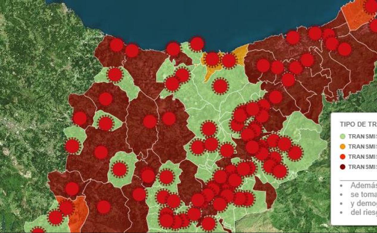 Las restricciones en las zonas rojas quedan anuladas en Euskadi
