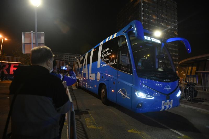 La Real Sociedad y el Nápoles han disputado la segunda jornada de la Europa League en el Reale Arena