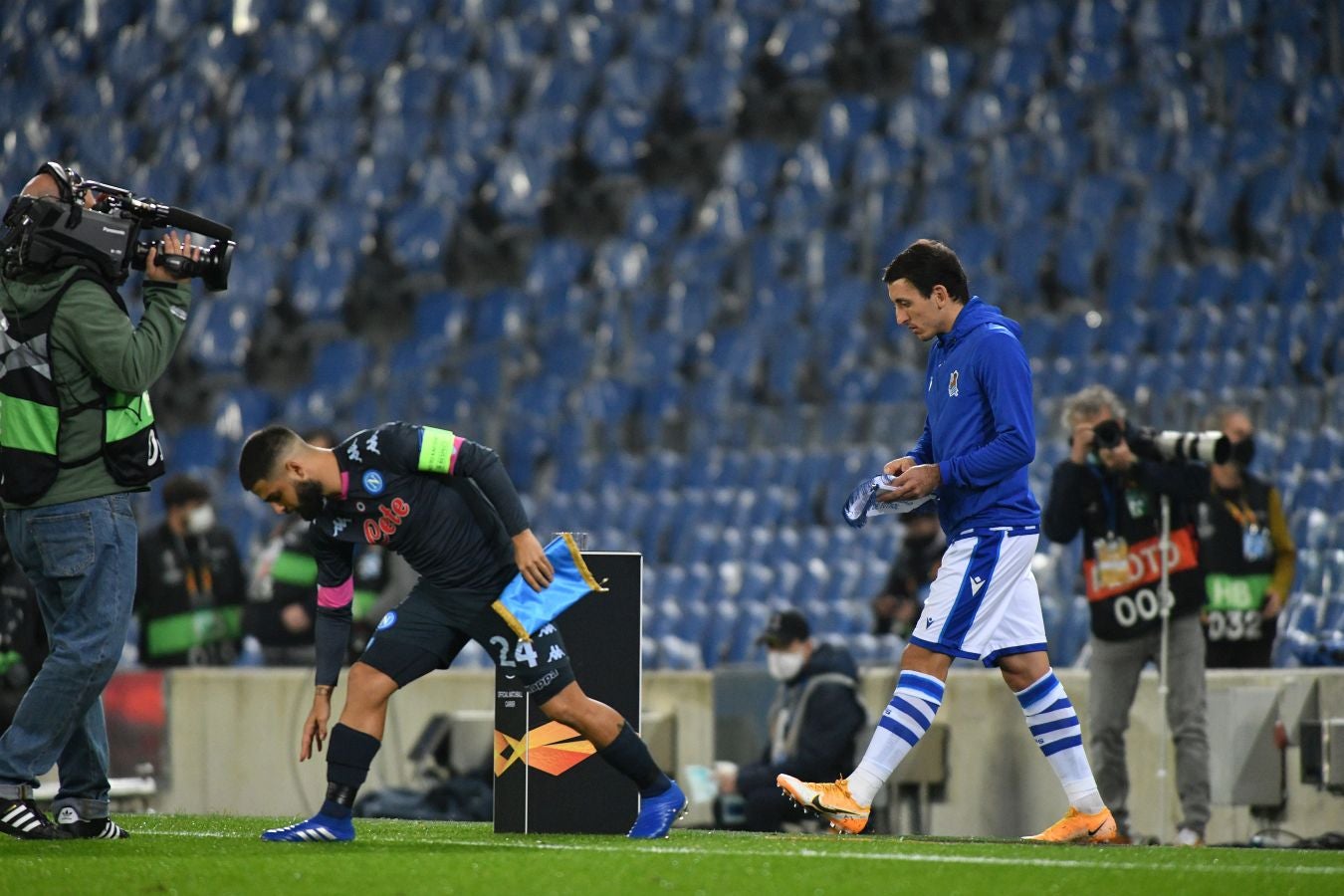 La Real Sociedad y el Nápoles han disputado la segunda jornada de la Europa League en el Reale Arena