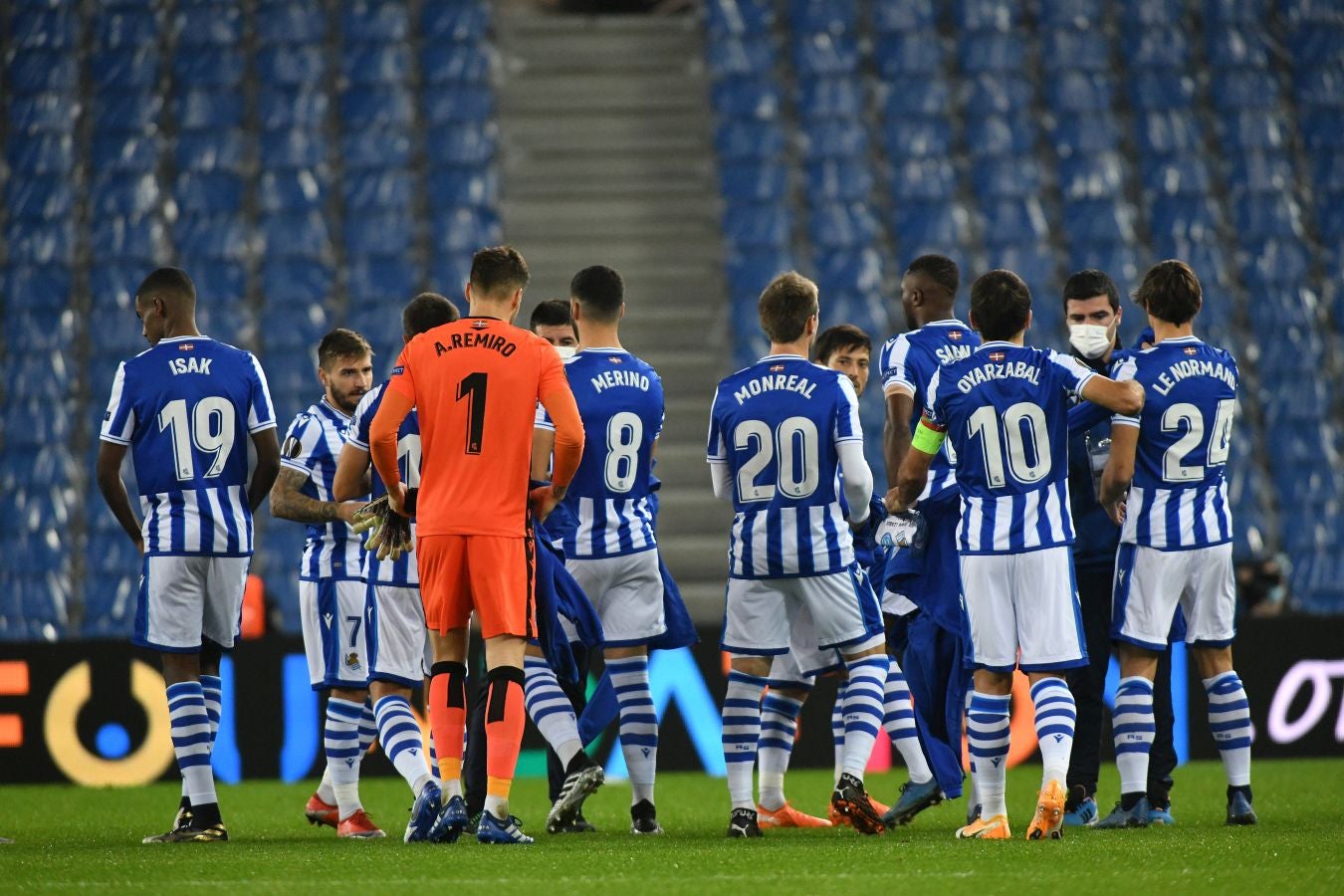 La Real Sociedad y el Nápoles han disputado la segunda jornada de la Europa League en el Reale Arena