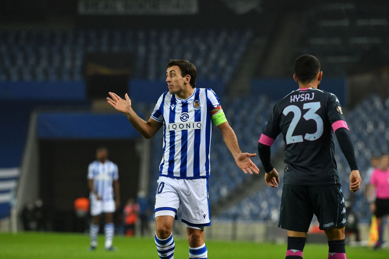 La Real Sociedad y el Nápoles han disputado la segunda jornada de la Europa League en el Reale Arena