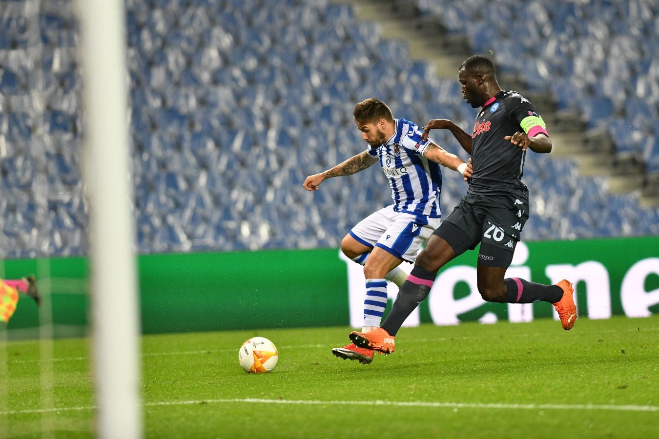 La Real Sociedad y el Nápoles han disputado la segunda jornada de la Europa League en el Reale Arena