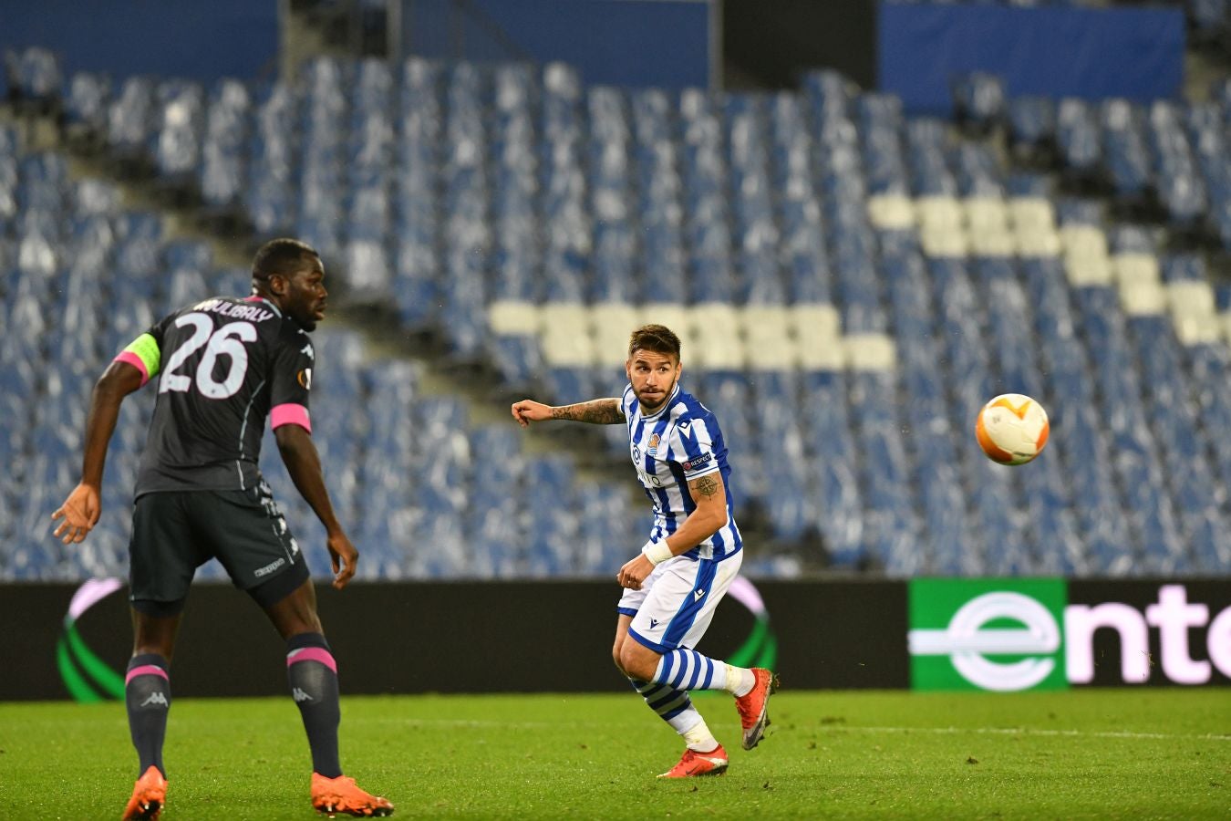 La Real Sociedad y el Nápoles han disputado la segunda jornada de la Europa League en el Reale Arena
