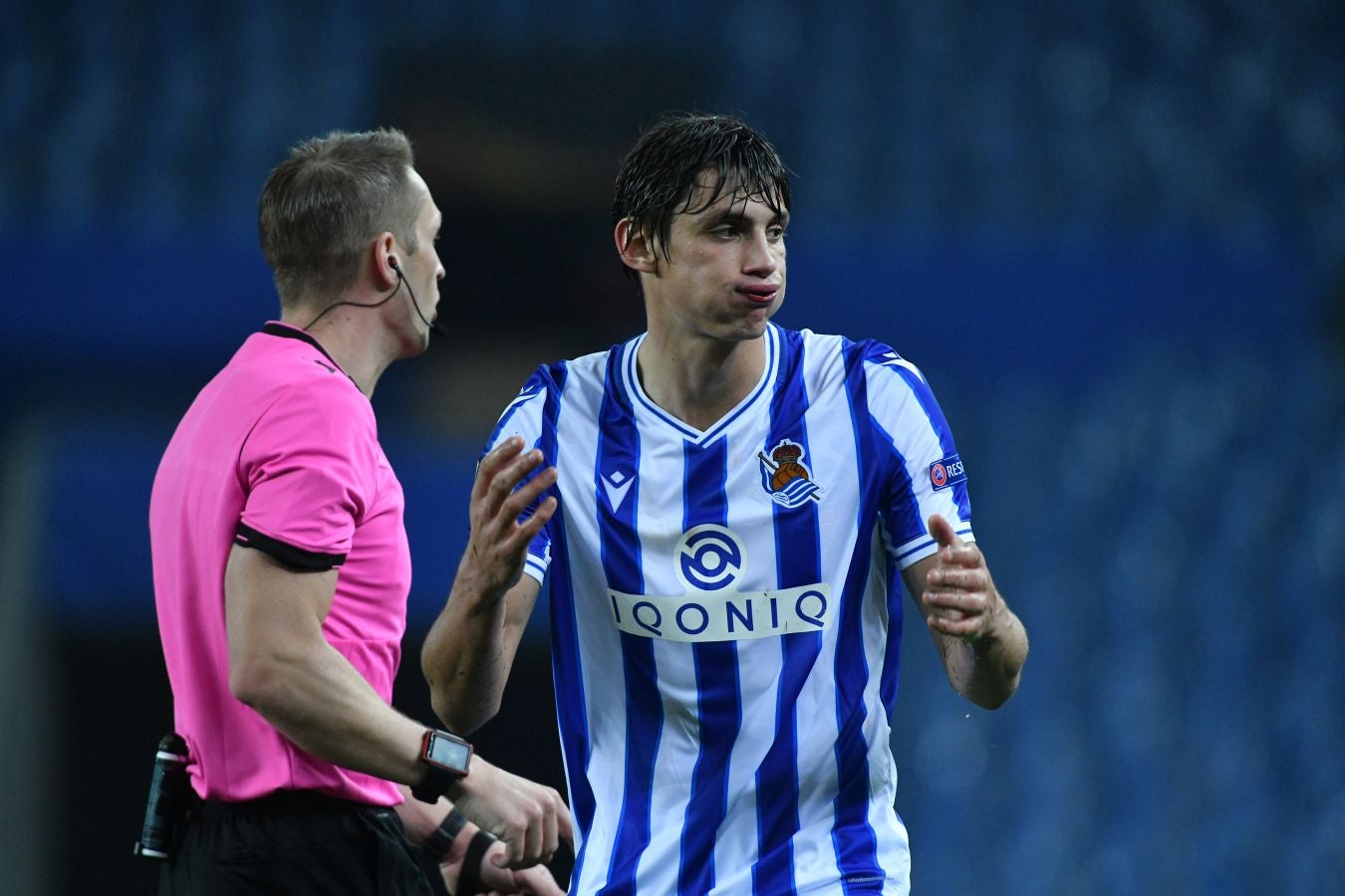 La Real Sociedad y el Nápoles han disputado la segunda jornada de la Europa League en el Reale Arena