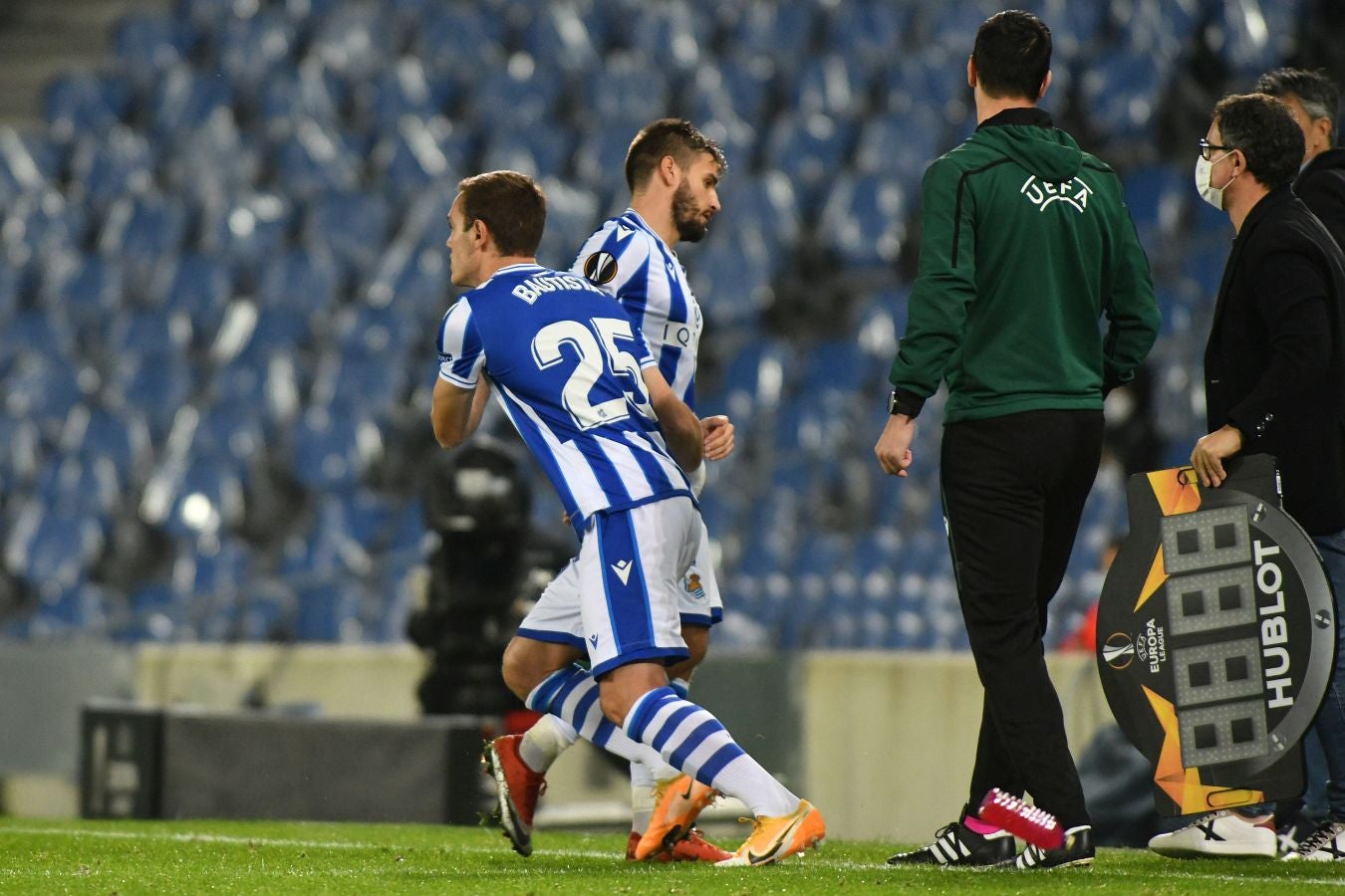 La Real Sociedad y el Nápoles han disputado la segunda jornada de la Europa League en el Reale Arena