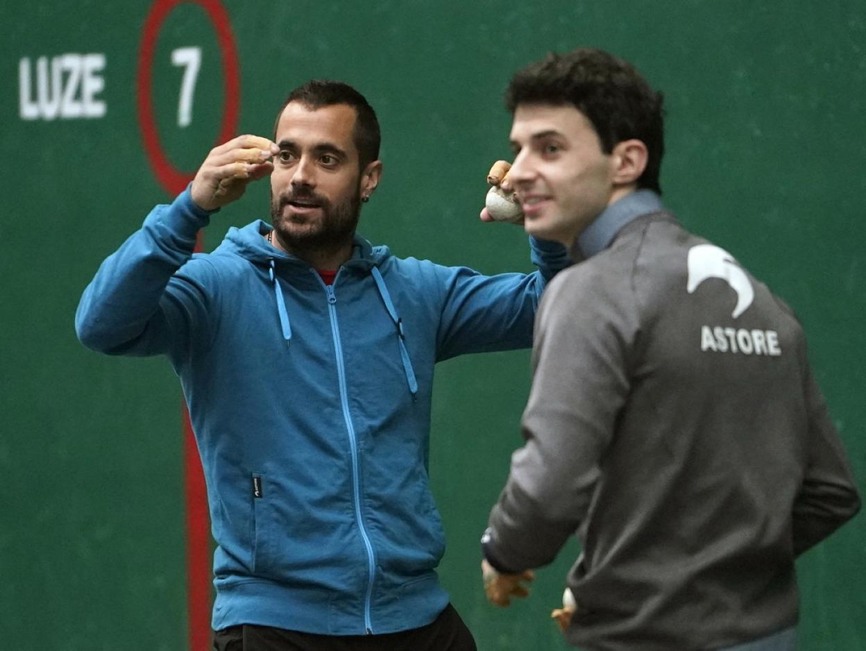 Bengoetxea VI y Altuna III han coincidido en el Cuatro y Medio, pero nunca en el Manomanista. 