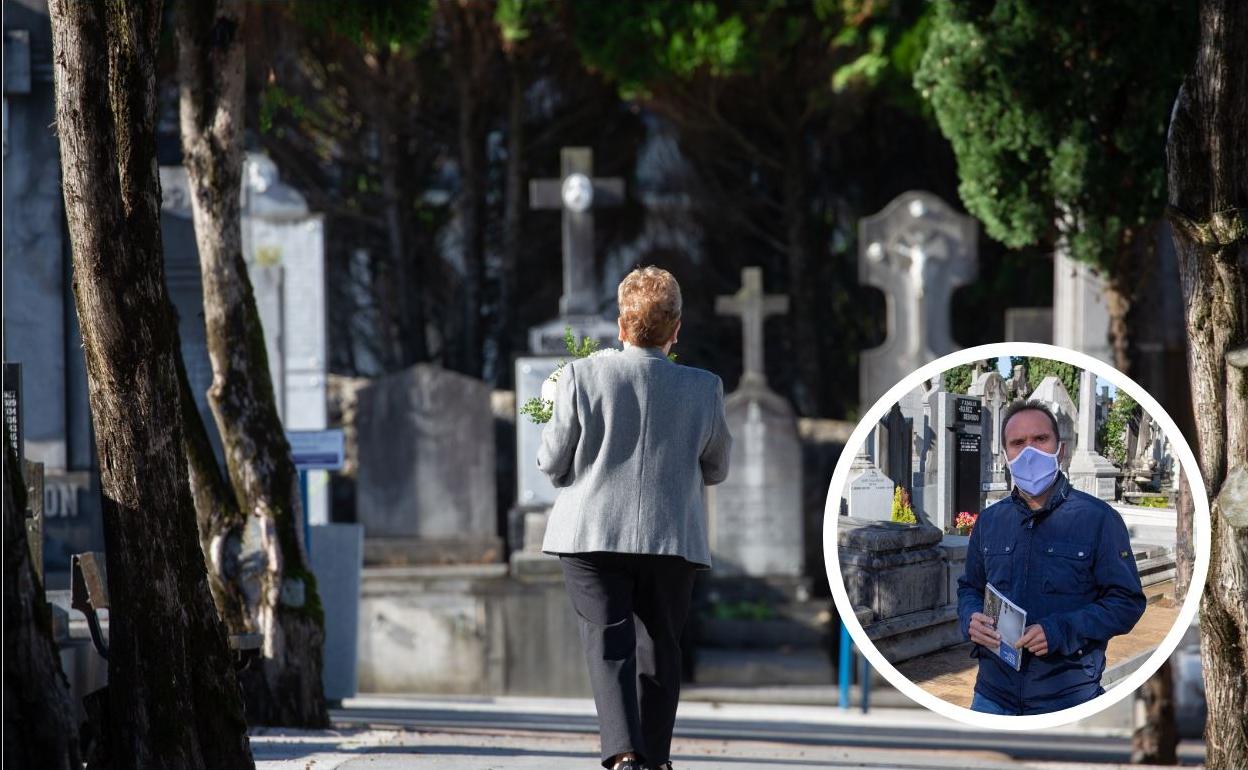 Gorka Rueda, director gerente del cementerio de Polloe. 