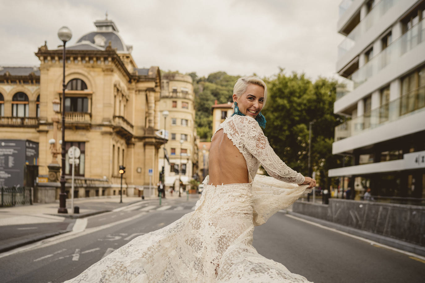 Fotos: Una novia rompedora y sin complejos para 2021