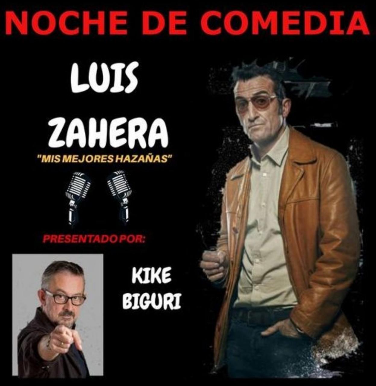 Luis Zahera presentará sus 'mejores hazañas' el día 20 en el Zelai