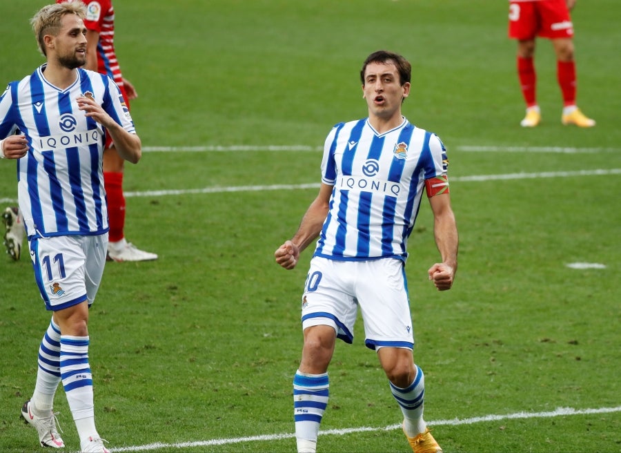 Fotos del Real Sociedad1 - 0 Granada de la jornada 9 de  LaLiga 2020-2021