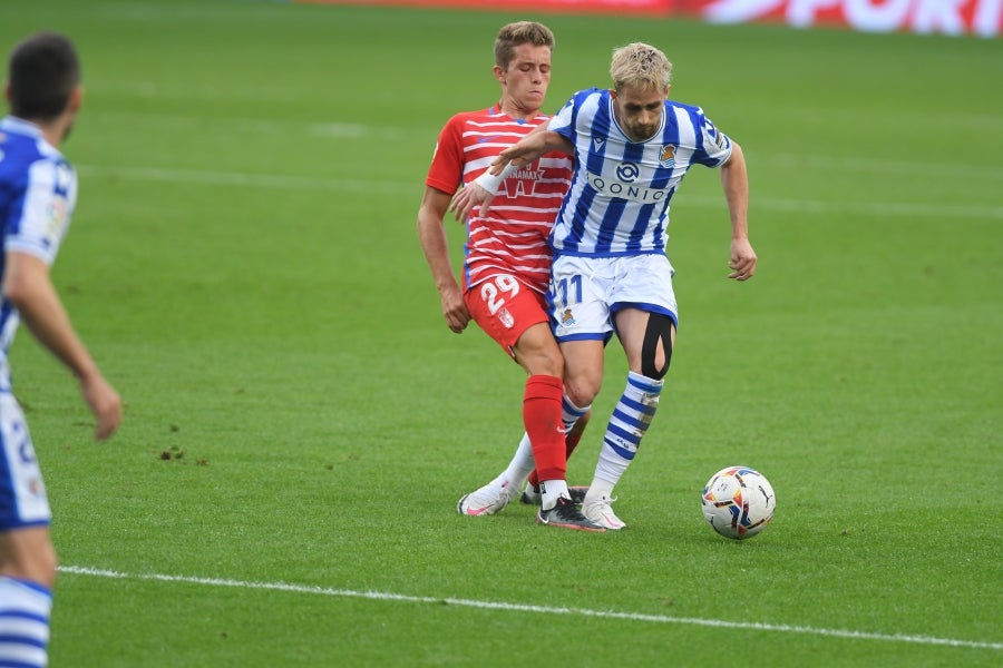 Fotos del Real Sociedad1 - 0 Granada de la jornada 9 de  LaLiga 2020-2021