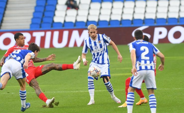 Real Sociedad-Granada, en imágenes