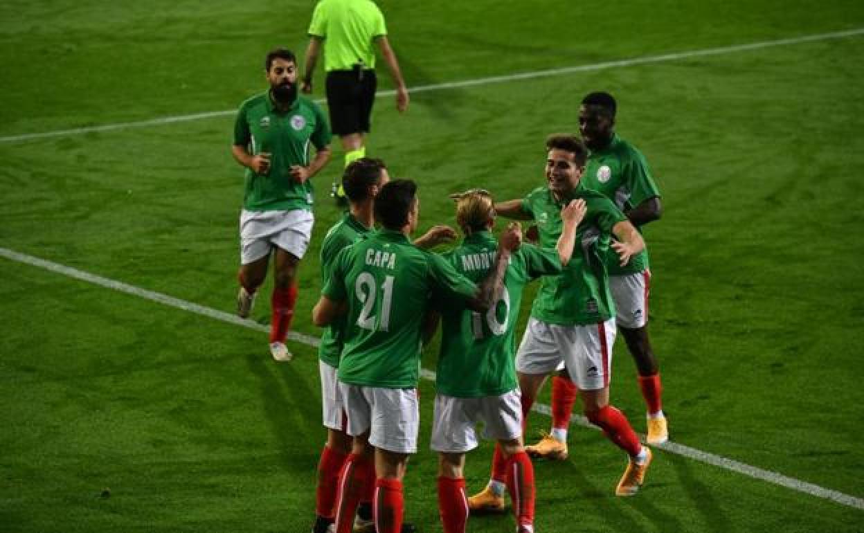 Muniain ha sido el encargado de abrir la lata.