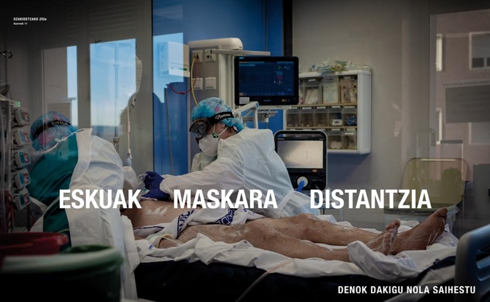 Uno de los dos vídeos de la campaña de las instituciones vascas. 