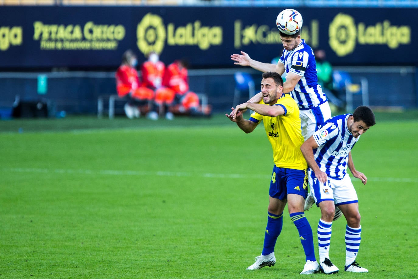 Fotos: Las mejores imágenes del Cádiz - Real Sociedad