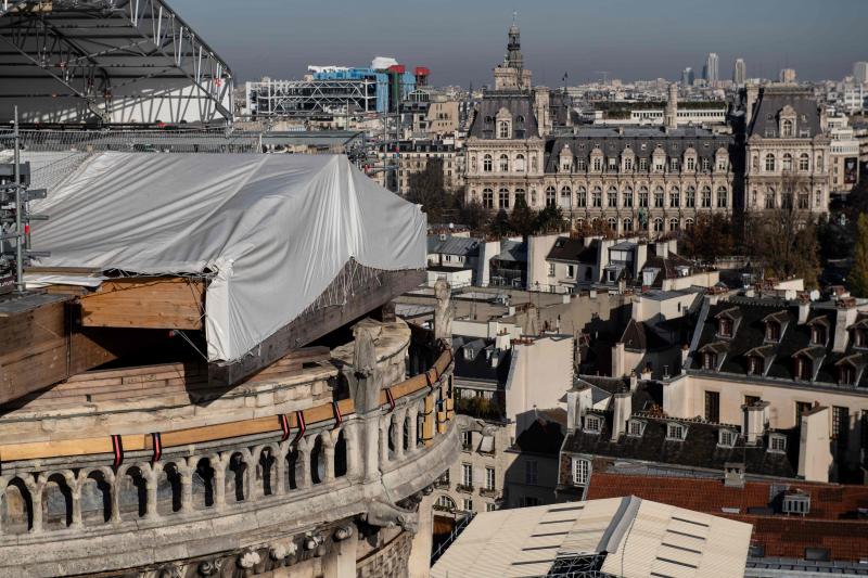 La reconstrucción de la catedral de Notre Dame entra en una nueva fase