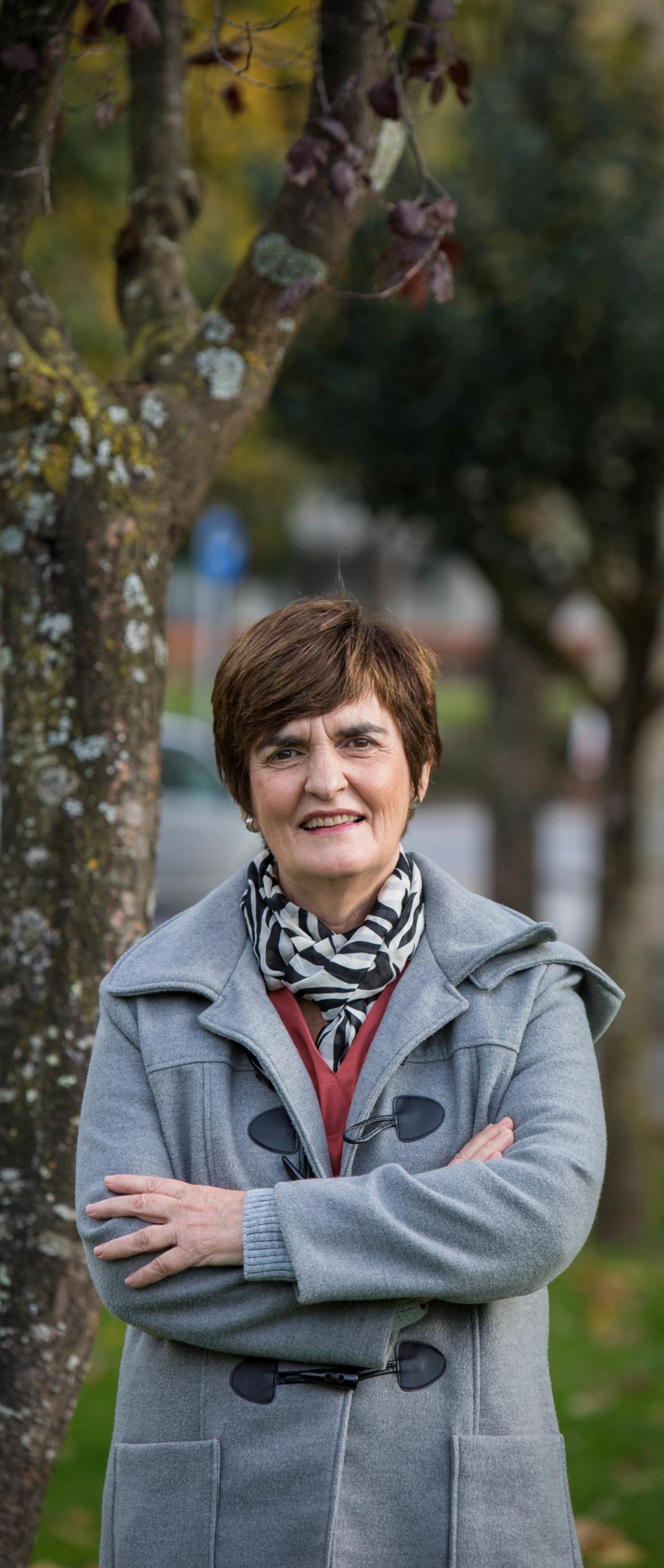 Nerea Mujika, aste honetan Durangon. 