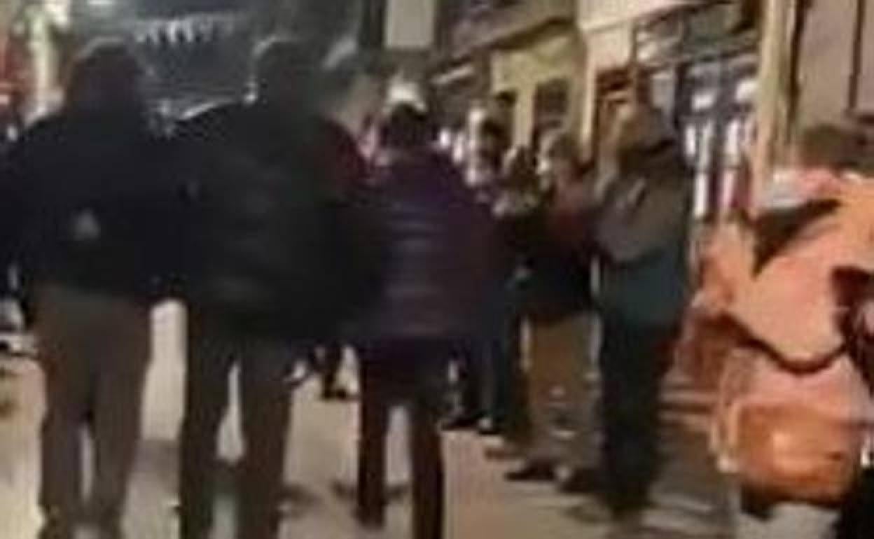 Covite denuncia un 'ongi etorri' a un etarra en Hernani