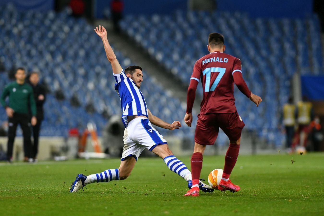 La Real Sociedad busca una victoria ante el colista del grupo F que le permita lograr la clasificación a la siguiente ronda de la Europa League.
