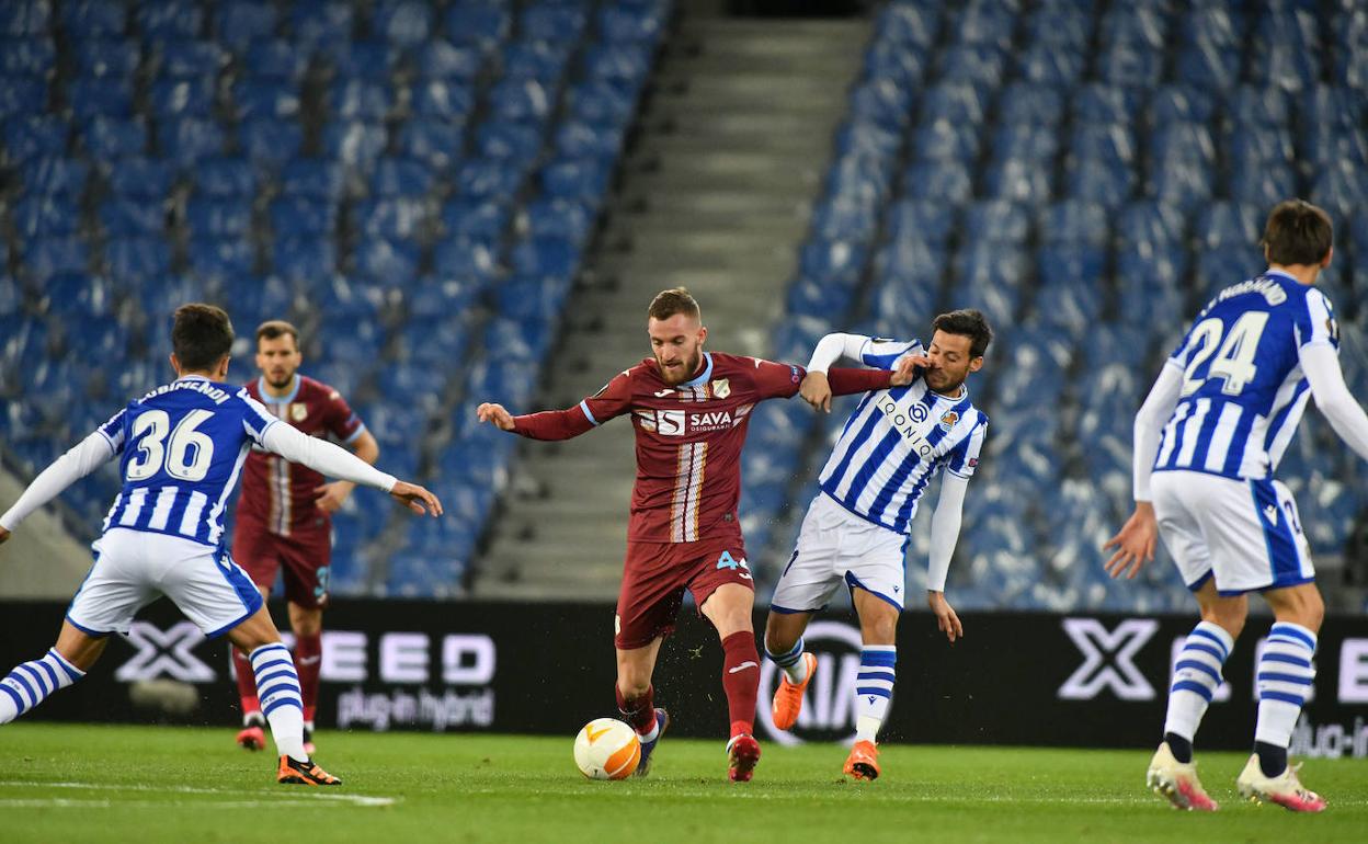 Real Sociedad-Rijeka: Dos regalos que complican el pase