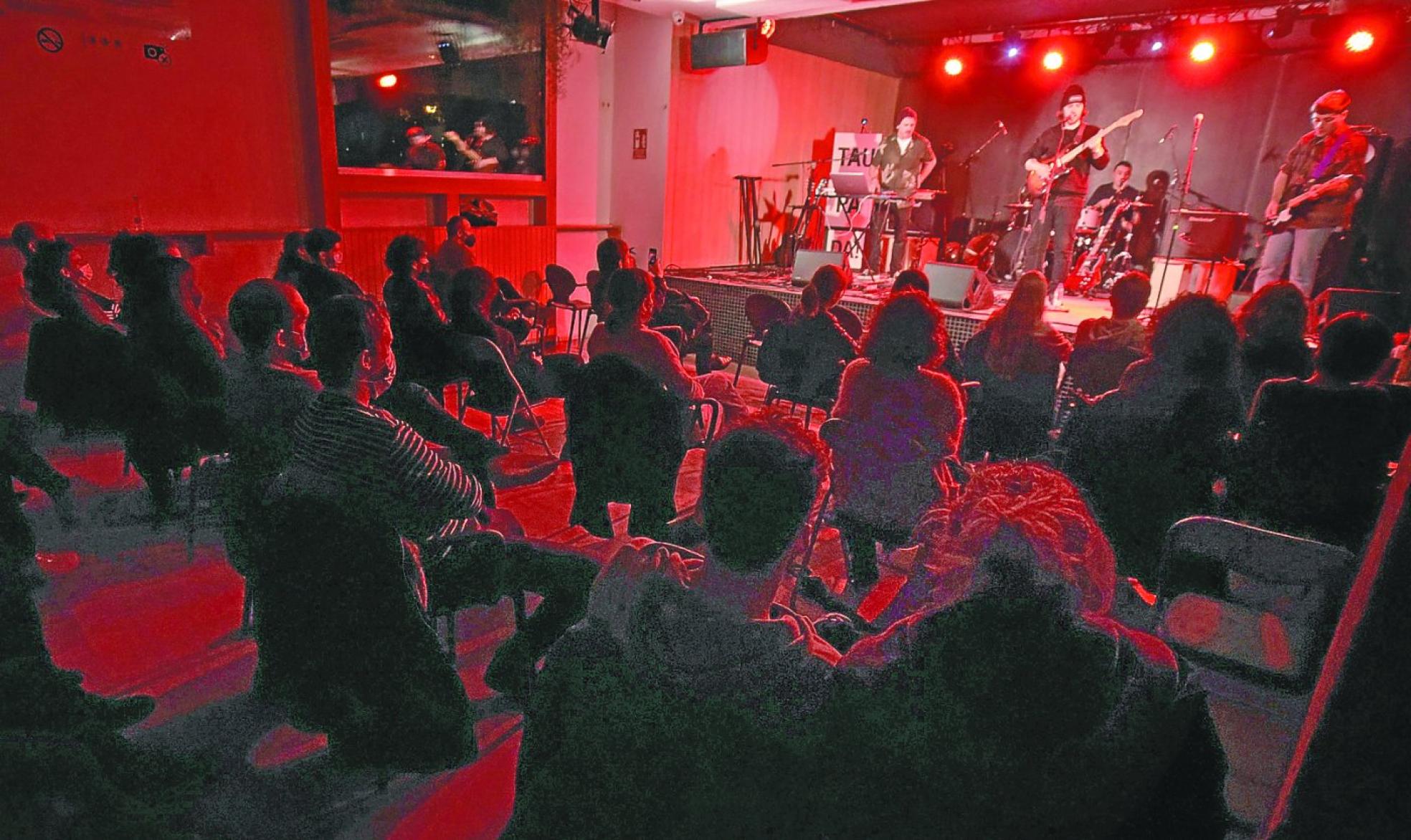 El cuarteto urnietarra Kyxo fue el primer grupo en tocar en el Dabadaba desde el cierre del pasado 11 de marzo.