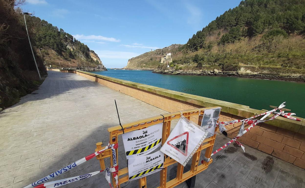 En Pasaia se quiere estabilizar la ladera del paseo de Ondartxo.