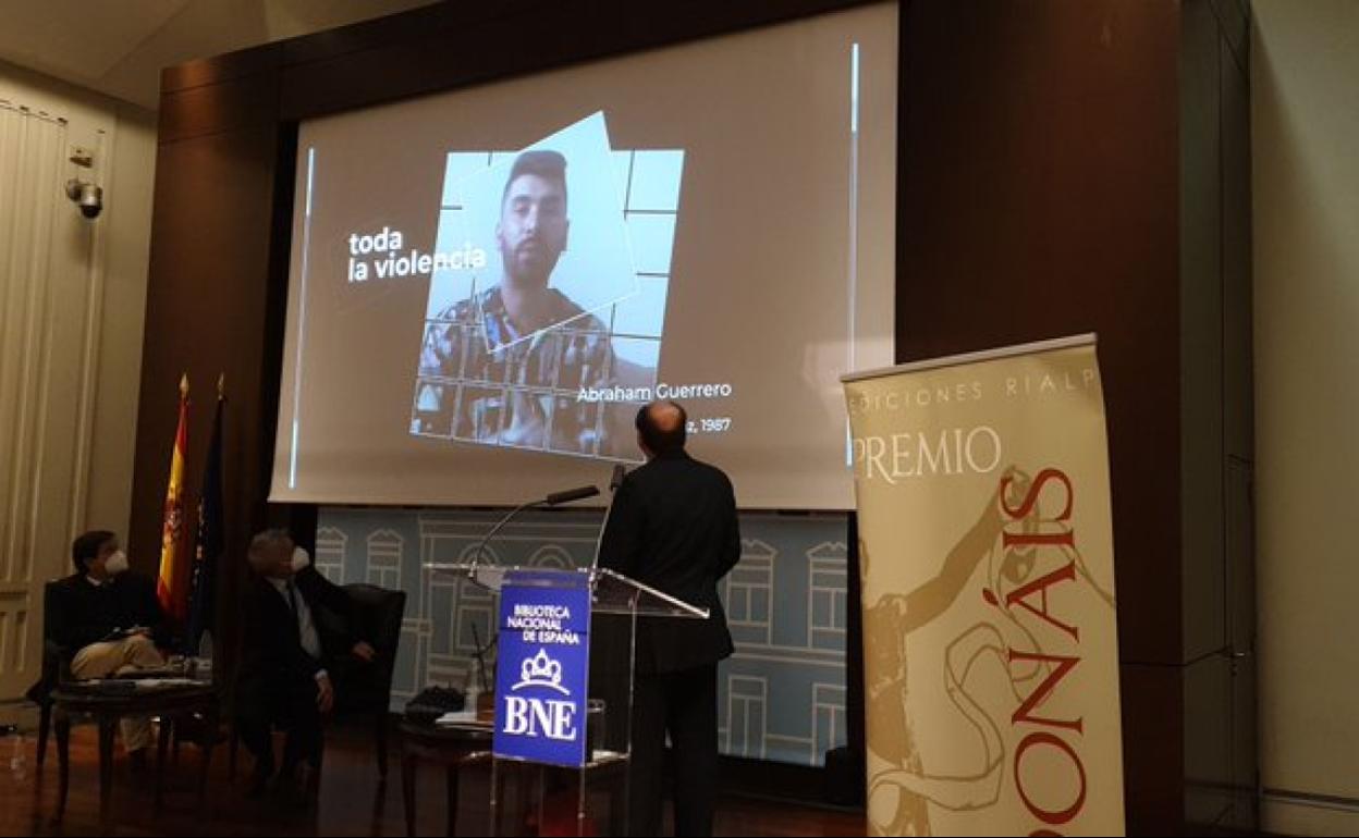 Abraham Guerrero, Premio Adonáis de Poesía 2020