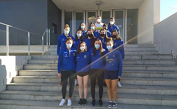 Equipo femenino del Bidaso XXI. 