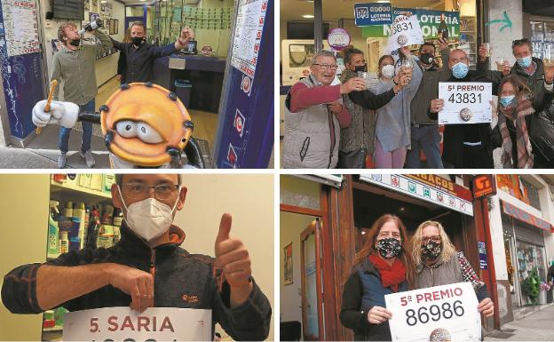 Lotería Navidad San Sebastián: «Este premio es la recompensa del trabajo de un año duro»