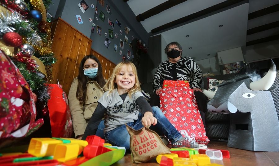 Fotos: Los regalos, en la calle