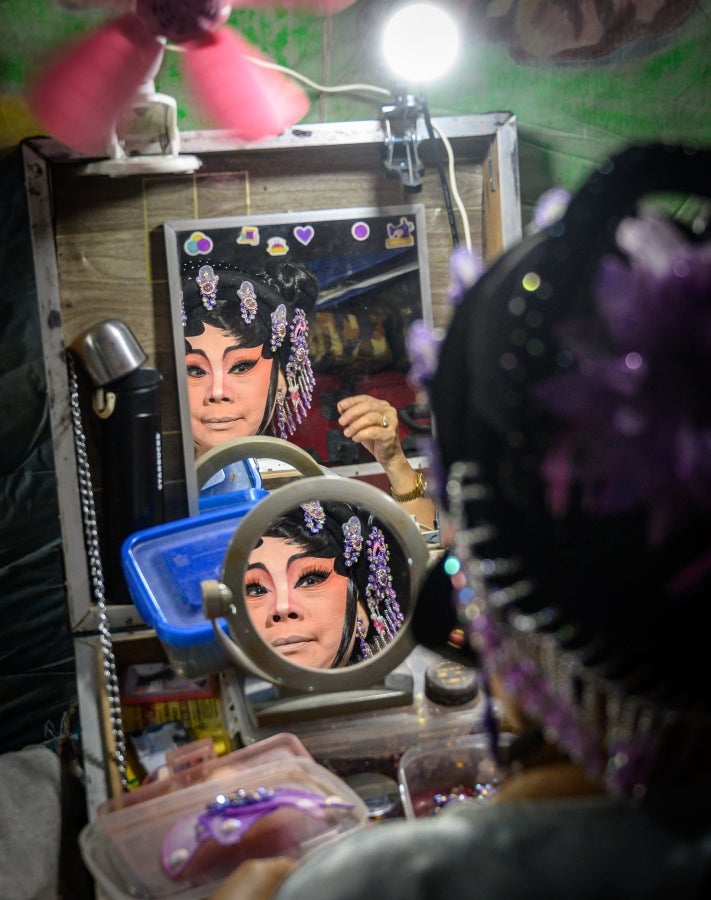 Fotos: Entre bambalinas de una ópera china