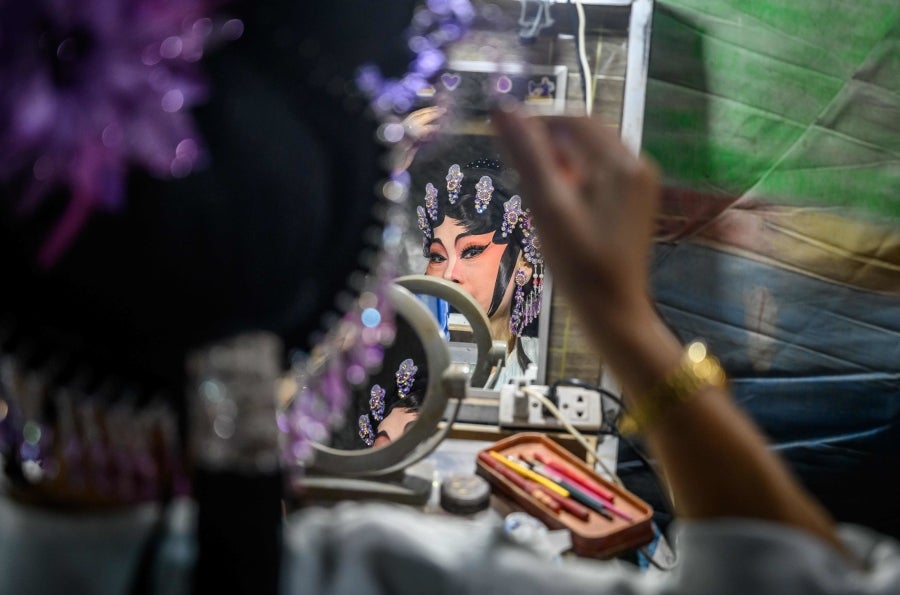Fotos: Entre bambalinas de una ópera china