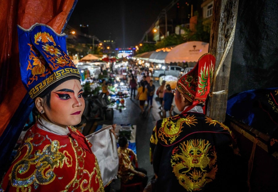 Fotos: Entre bambalinas de una ópera china