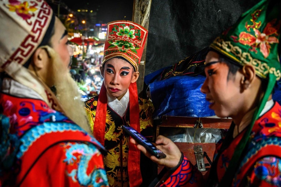 Fotos: Entre bambalinas de una ópera china