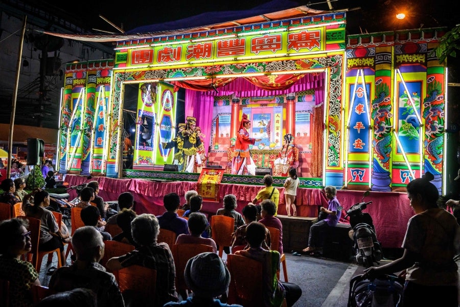 Fotos: Entre bambalinas de una ópera china