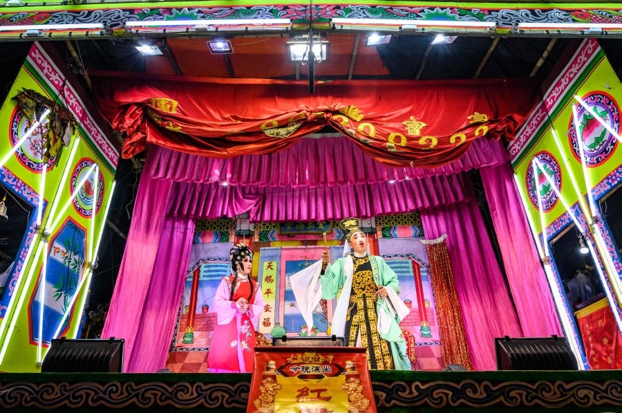 Fotos: Entre bambalinas de una ópera china