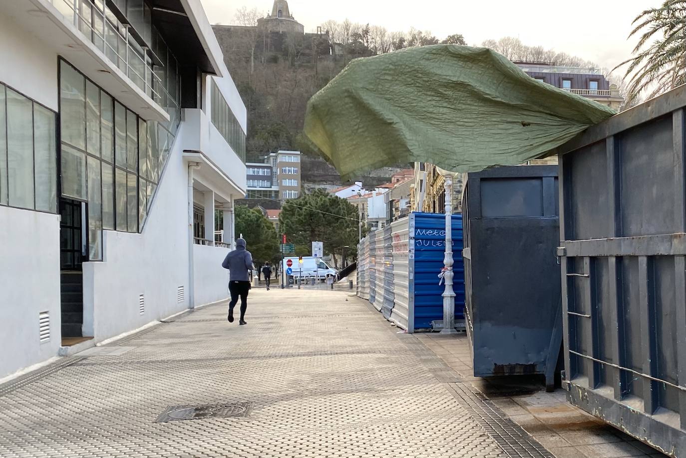 La borrasca traerá vientos de hasta 120 kilómetros por hora en el litoral. 
