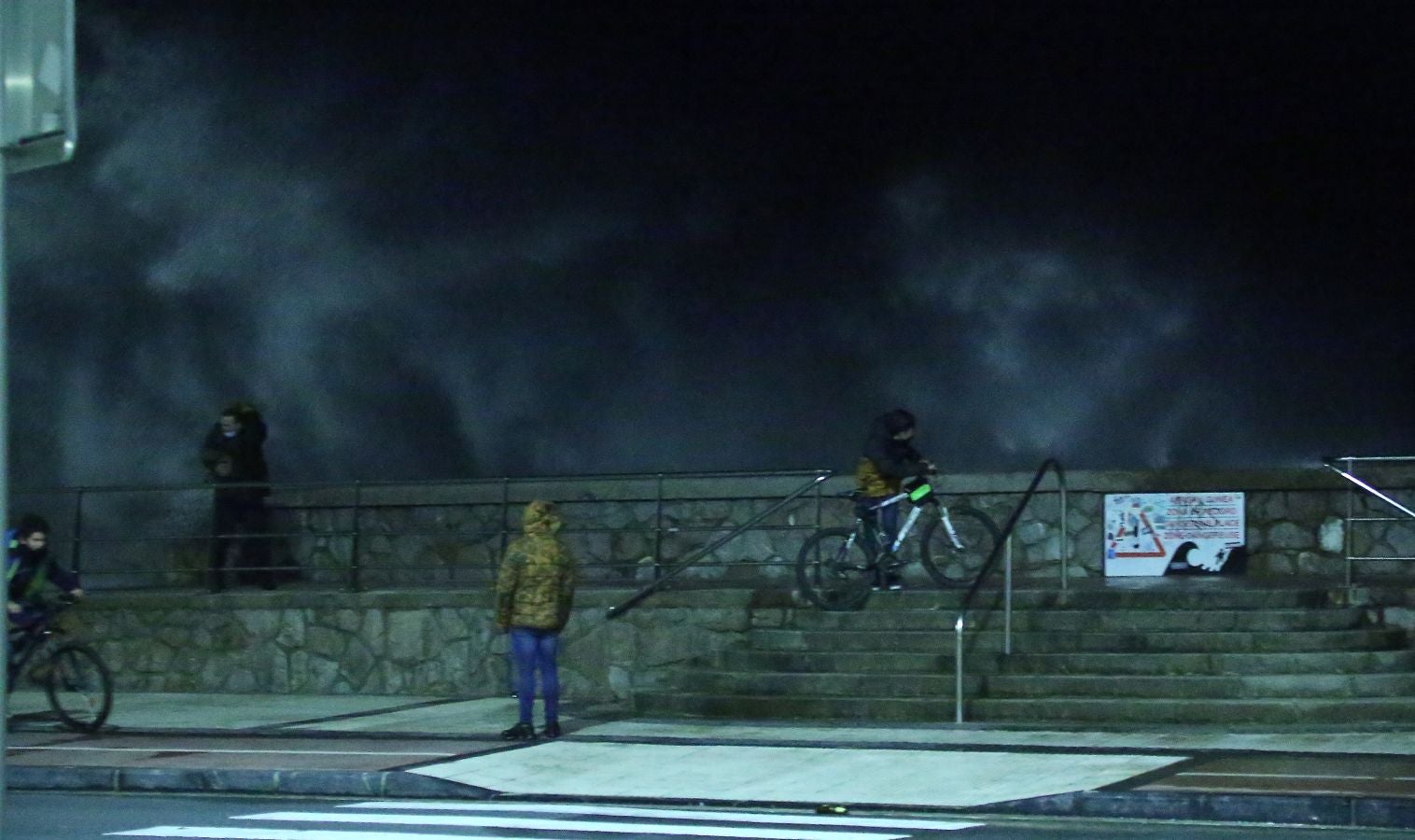 La borrasca traerá vientos de hasta 120 kilómetros por hora en el litoral. 