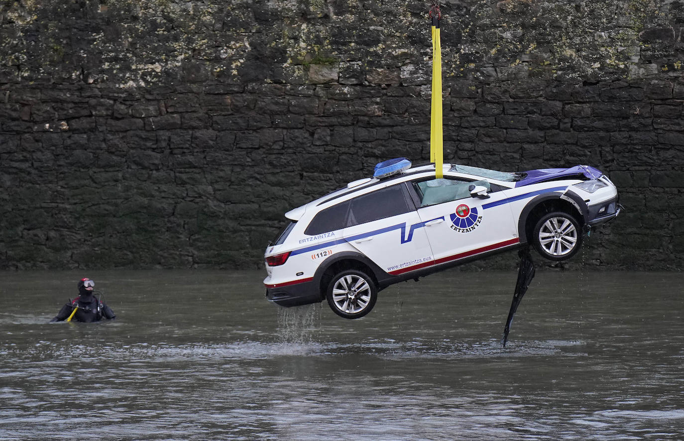 El otro agente que se encontraba en el vehículo en el momento del accidente ha sido trasladado al hospital 