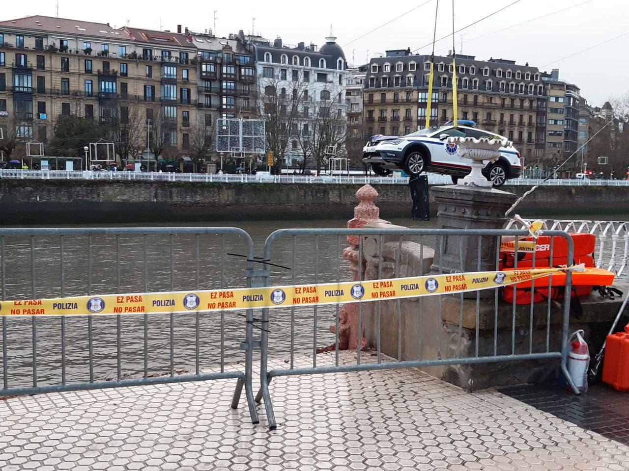 El otro agente que se encontraba en el vehículo en el momento del accidente ha sido trasladado al hospital 
