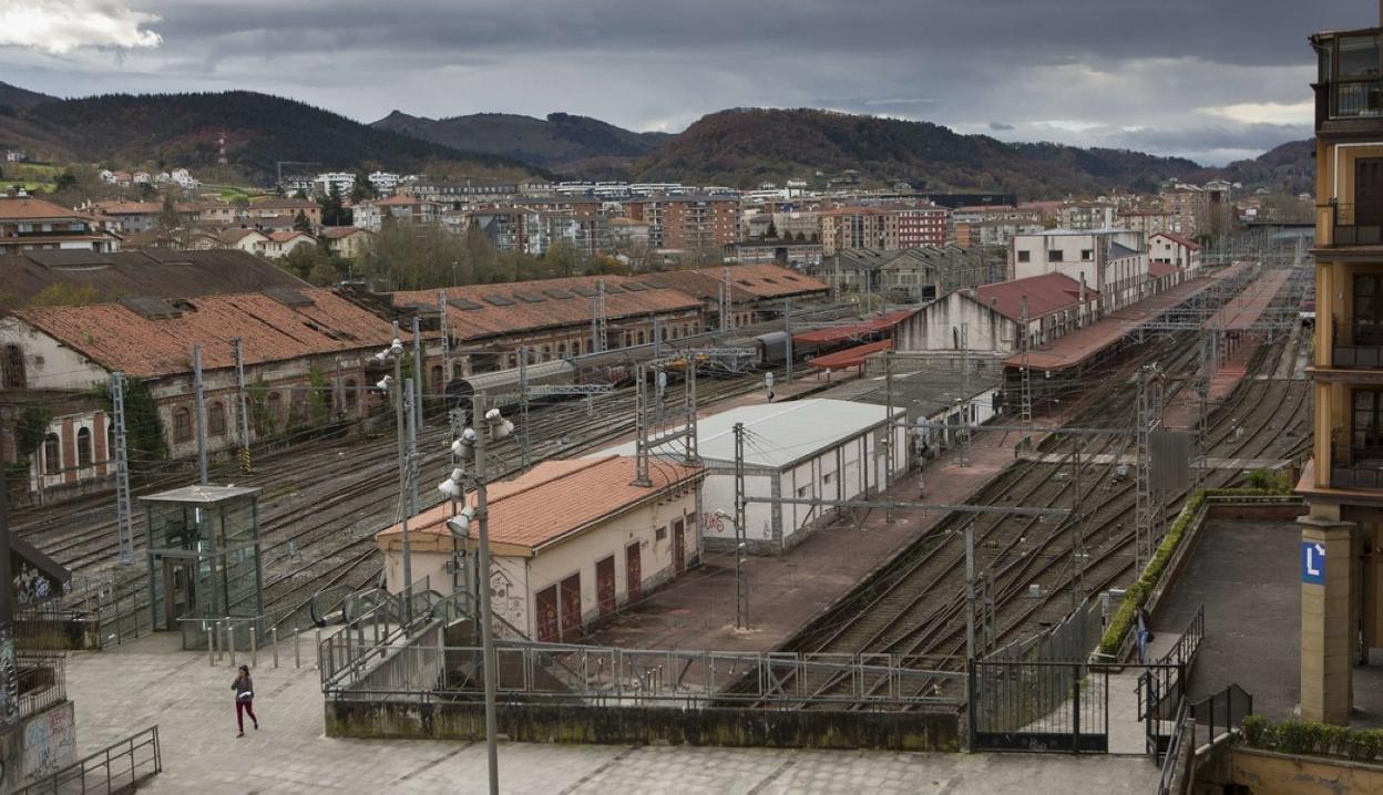La nueva estación y Vía Irun cambiarán el paisaje de esta parte la ciudad. 