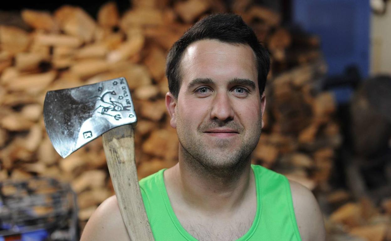 Herri Kirolak: Mikel Larrañaga quiere devolver a Gipuzkoa la Urrezko Kopa de aizkolaris