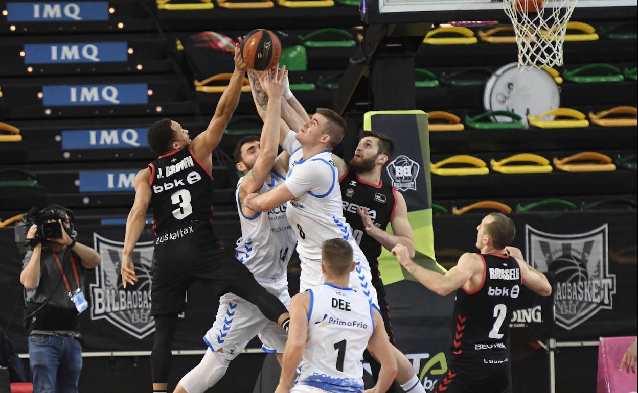 El uno por uno del GBC ante el Bilbao Basket