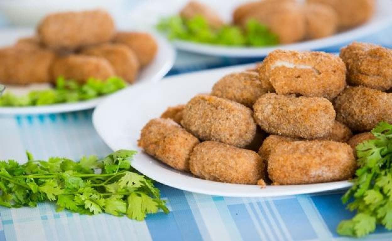 Las croquetas tienen un sinfín de variedades. 