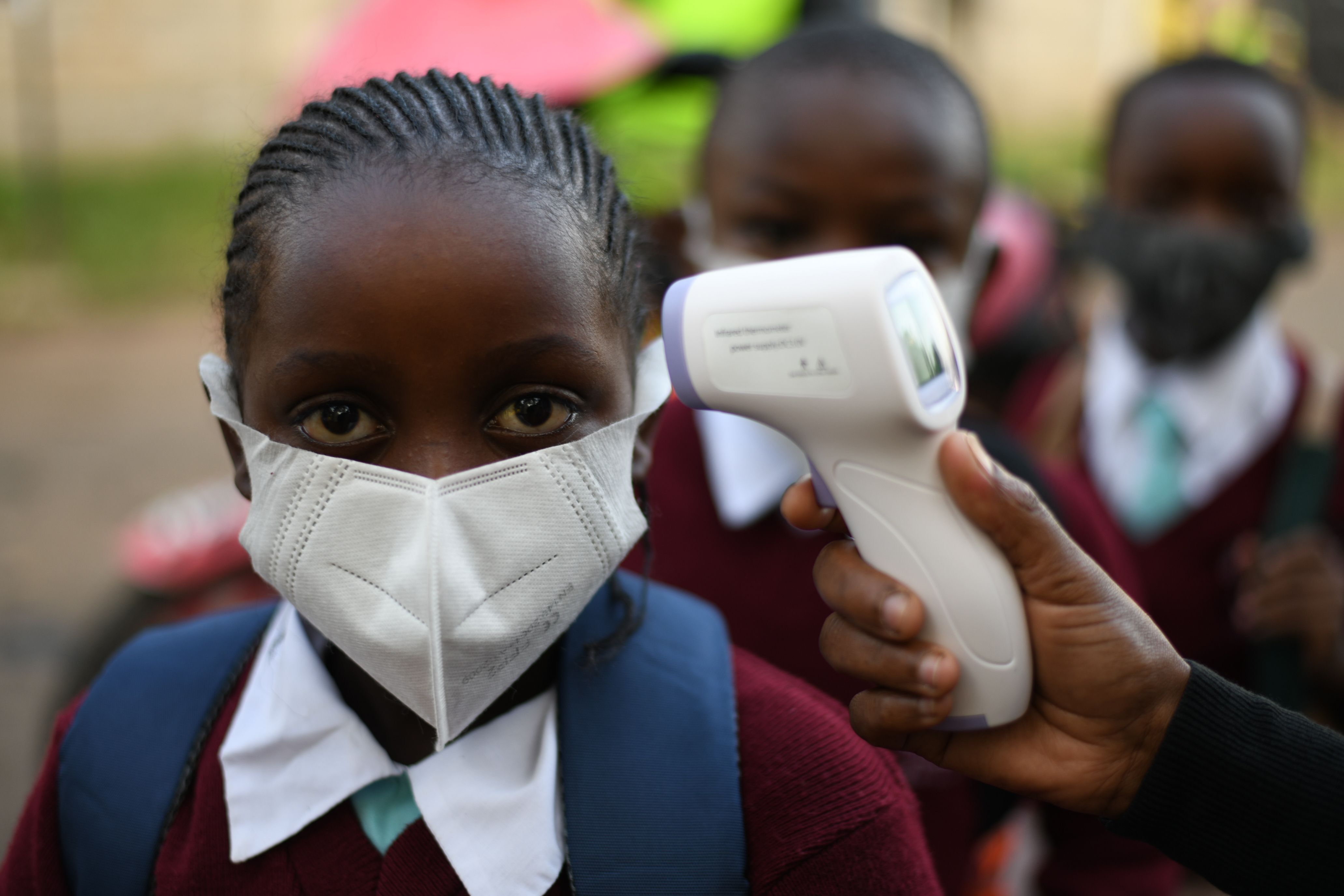 Fotos: Los niños de Nairobi vuelven al colegio tras el parón por la pandemia