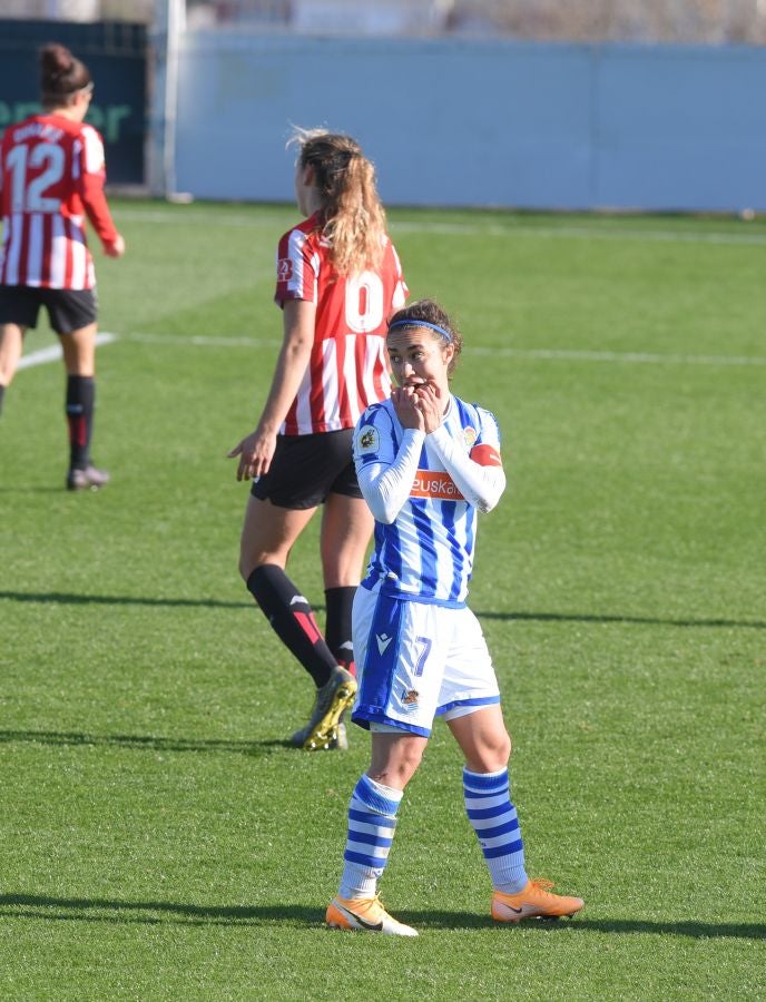 La Real Sociedad se lleva también el derbi femenino. 
