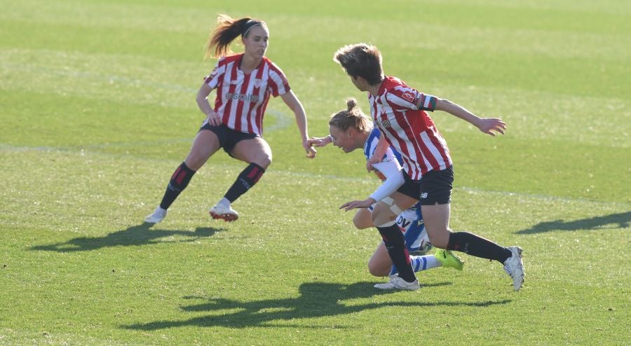 La Real Sociedad se lleva también el derbi femenino. 
