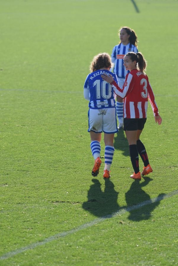 La Real Sociedad se lleva también el derbi femenino. 