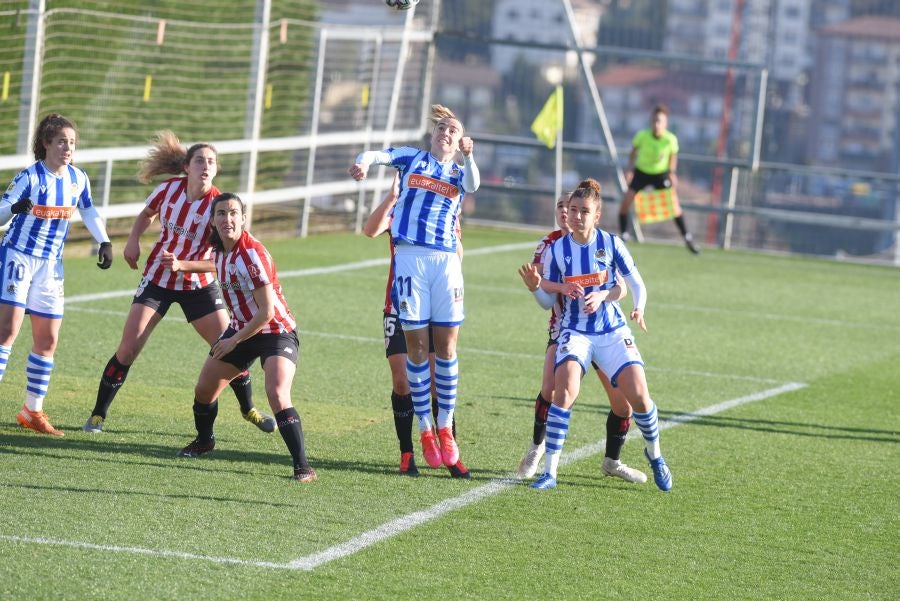 La Real Sociedad se lleva también el derbi femenino. 