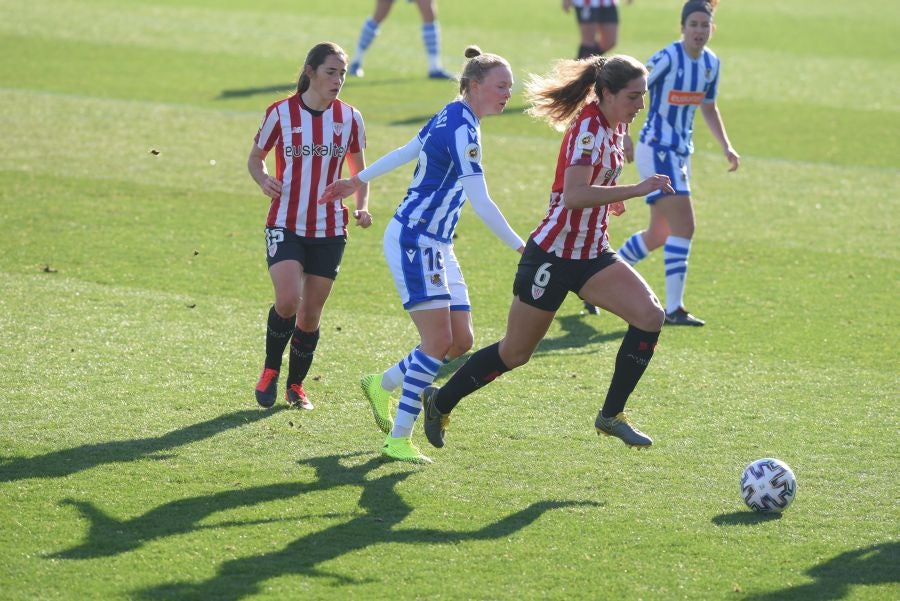 La Real Sociedad se lleva también el derbi femenino. 